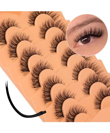 ALPHONSE 16MM Natural Look Mink False Eyelashes - 7 Pairs Pack - Buy Online on GoSupps.com