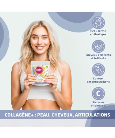 GAYELORD HAUSER - Collag ne Marin Hydrolys BIO en poudre - Compl ment Alimentaire - Saveur Citron - Enrichi Vitamine C - Peau et Articulations - 150g - Buy Online on GoSupps.com