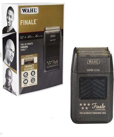 Wahl Professional 5 Star Series Finale Finishing Tool #8164 with Travel Case - Ideal for Stylists and Barbers - Super Close Finish - Black - Buy Online on GoSupps.com