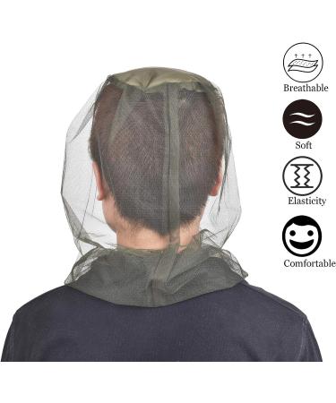 JIABEIUS 6 Pcs Premium Mosquito Head Net Set for Camping, Hiking & Fishing - Extra Fine Mesh for Ultimate Insect Protection - Buy Online on GoSupps.com