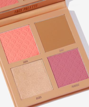 BEAUTY BAY Dream Delight Face Palette - Highlighter, Bronzer & Blush All In One - Vegan & Cruelty Free - Light to Medium Skin Tone - Buy Online on GoSupps.com