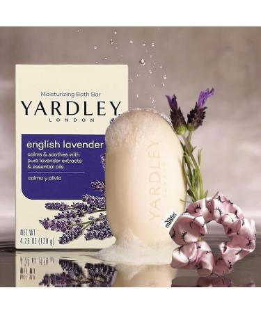 Yardley English Lavender Bar Soap Twin Pack - Gentle Cleansing & Moisturizing Calming Lavender Scent British Heritage Soap 4.25 Oz - Buy Now - Buy Online on GoSupps.com