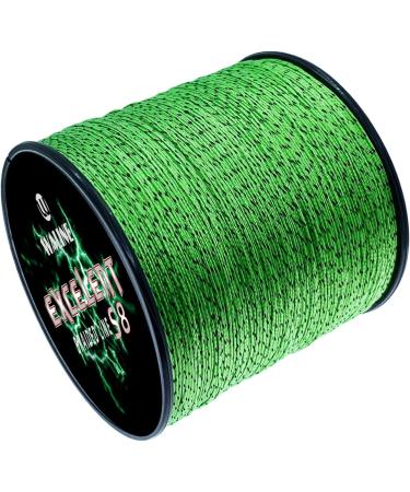 Waline 8 Strands Super Strong PE Braided Fishing Line - 20LB 40LB 50LB 60LB (Neon Green & Black) - 300m (328YDS) - Durable 8-Fold Fishing Cord - Buy Online on GoSupps.com