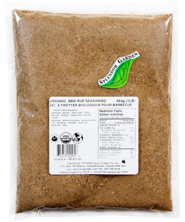 Splendor Garden organic Bbq Rub Seasoning 454.0 Gram 454 g (Pack of 1) - Buy Online on GoSupps.com