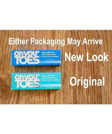 On Your Toes Foot Bactericide Powder - 2 Set, 21g - Eliminates Foot Odor for 6 Months - Buy Online on GoSupps.com