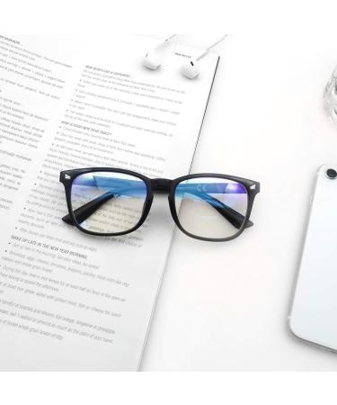 Shop HEEYYOK Light Leak Model Blue Light Filter Glasses for Men & Women | Anti-UV Screen Glasses with Bag | Quality +0.75 C1C1 - Buy Online on GoSupps.com