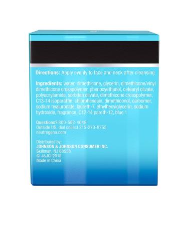 Buy Neutrogena Hydro Boost Hyaluronic Acid Face Gel Moisturizer - Travel Size 0.5 oz for Dry Skin Oil-Free & Non-Comedogenic - International Shipping Available - Buy Online on GoSupps.com