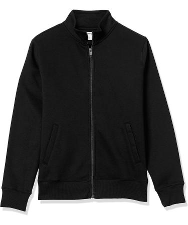 Amazon Essentials Men's Full-Zip Fleece Mock Neck Sweatshirt - X-Large, Black - Buy Online on GoSupps.com