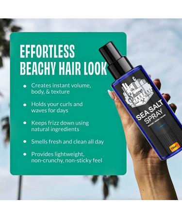 the shave factory Ocean - Sea Salt Spray Salt Water Spray Hair Salt Spray for Hair Volume Spray Texture Spray Hair (3 x 250 ml (8.45 Floz)) - Buy Online on GoSupps.com