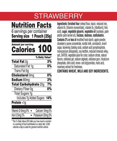 Kellogg's Special K Pastry Crisps  Strawberry  5.28 oz (8 Count) - Buy Online on GoSupps.com