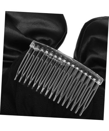 Housoutil polyester Shawl style wedding bride accessories for bachelorette party decorate wedding dresses bow veil accessories bride veil double layer satin wedding veil hair comb - Buy Online on GoSupps.com