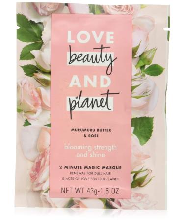 Love Beauty and Planet 2 Minute Magic Masque  Murumuru Butter & Rose 1.5 oz (43 g)