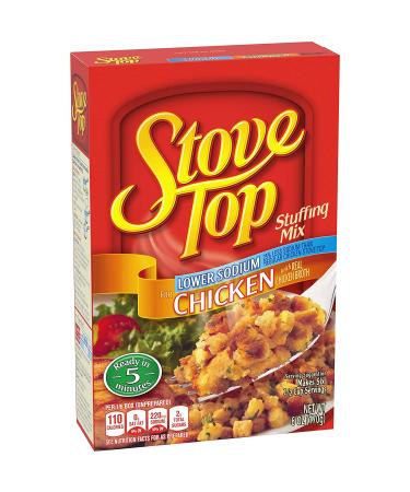 Stove Top Stuffing Mix Chicken Low Sodium 6oz Boxes (12 Pack) - Buy Online on GoSupps.com