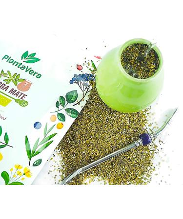Original Yerba Mate from Brazil by HerbaNordPol | Unique Organic Quality | Contains 95% Leaves | Classic Superior & Strong | EcoCert Certified | Helps Energy Boost and Weight Loss | 500G - Buy Online on GoSupps.com