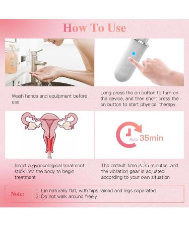 Vaginal Rejuvenation Wand | Red & Blue Light Gynecological Therapy Device for Women | Enhance Vaginal Health & PH Balance - Buy Online on GoSupps.com