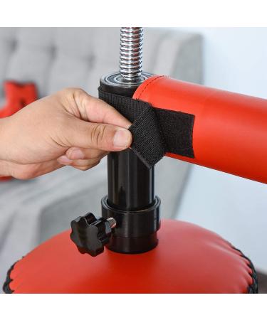 Soozier Boxing Bag Freestanding Punch Bag with Reflex Bar  Gloves  Rotating Flexible Arm  Speed Ball  Waterable Base for Adult & Kids - Buy Online on GoSupps.com
