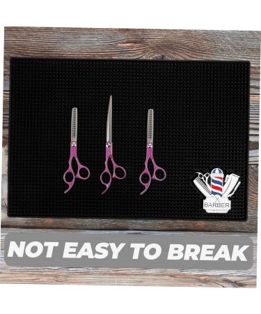 Barber tools barber supply clipper holder salon mats for hair stylist silicone barber mat silicone mat for hair tools barber organizer barber mats - Buy Online on GoSupps.com