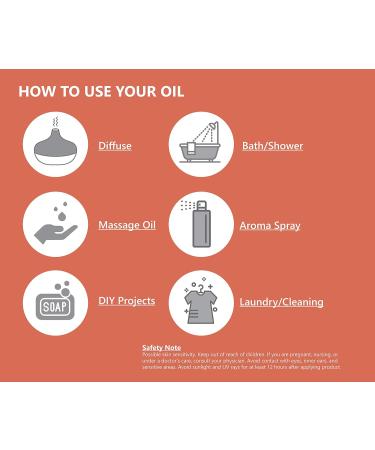 Auxo Gardens Grapefruit Essential Oil 1 oz (30ml) - 100% Pure and Undiluted Therapeutic Grade Italian Grapefruit Oil - Buy Online on GoSupps.com