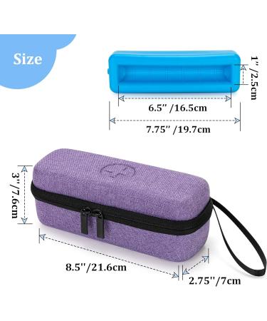 Damero Insulin Cooling Bag - Portable Diabetic Travel Pocket for Insulin Pens & Medication - Violet - Buy Online on GoSupps.com