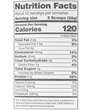 Simply Tera's Organic Plain Lactose-Free Whey Protein - 12 OZ | Premium Quality International Shipping - Buy Online on GoSupps.com