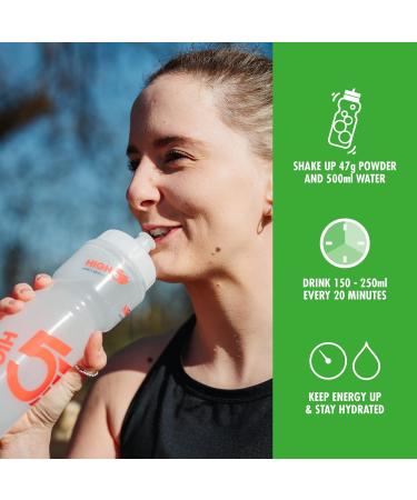 HIGH5 Citrus Caffeine Energy Hydration Drink 2.2kg - Carbohydrates & Electrolytes Mix - Buy Online on GoSupps.com