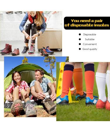 Vabean Breathable Shoe Inserts - 24 Pairs | Latex Insoles for Men & Women | Cut to Fit, Sweat Stopping with Soft Cushioning & Holes | Unisex Walking Comfort Insole - Men 7-11, Women 3-8 - Buy Online on GoSupps.com