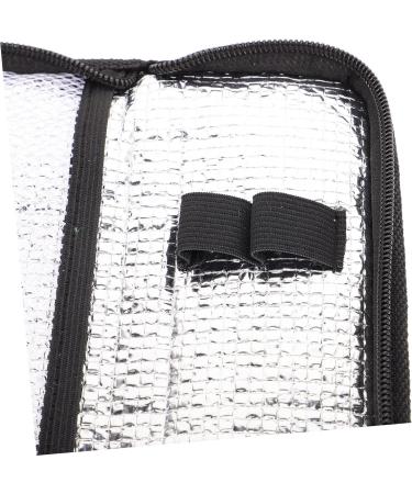 Insulin Cooler Travel Bag - Portable Diabetic Drugs Organizer - Black 20x7cm - Buy Online on GoSupps.com