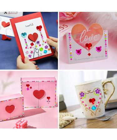 880pcs Gem Stickers Rhinestones - Self Adhesive Jewels for DIY Crafts | Decorative Diamond Stickers | Small Kids Stickers - Buy Online on GoSupps.com