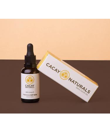Cacay Naturals Face Oil - 100% Pure Cacay Oil for Younger, Healthier Skin - Anti-Aging & Anti-Wrinkle Oil 1 fl. oz - Buy Online on GoSupps.com