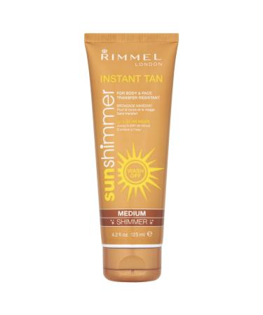 Sunshimmer Instant Tan Makeup Medium Shimmer 125 ml