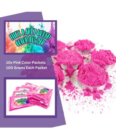 Elle's Party House Pink Color Powder for Gender Reveal - Buy Online on GoSupps.com