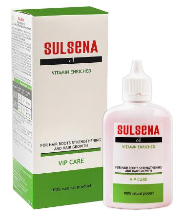 SULSENA Oil - To strengthen hair roots and promote hair growth - Vitamin-enriched - 100 ml