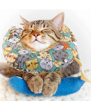 Buy Tokseo Adjustable Soft Crane Cat Collar - Anti-Bite for Cats & Small Dogs | Post-Surgery & Injury Recovery - Buy Online on GoSupps.com