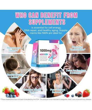 LEISGOTO 1000mg High-Potency Liquid Supplement with Nicotinamide Riboside PQQ Resveratrol Helps Maintain Health for Women & Men - Buy Online on GoSupps.com