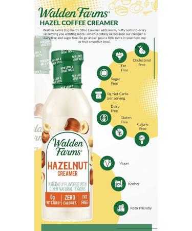 Walden Farms Coffee Creamer Hazelnut - Buy Online on GoSupps.com
