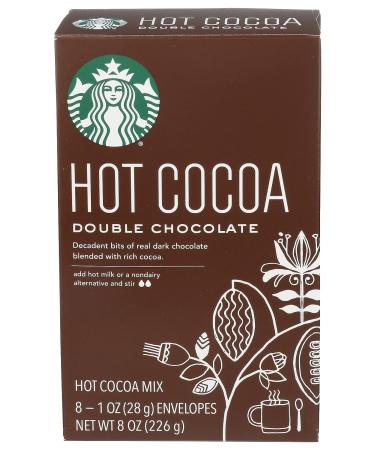 Starbucks Double Chocolate Hot Cocoa Mix - 8 Count, Pack of 3 | Rich & Creamy Treat - Buy Online on GoSupps.com