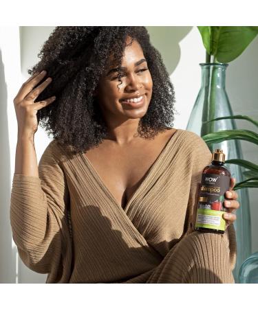 WOW Apple Cider Vinegar Shampoo - Hair Growth, Thinning Hair, Loss & Dandruff - Paraben & Sulfate Free - 16.9 Fl Oz (Pack of 1) - Buy Online on GoSupps.com