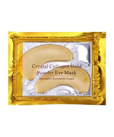 24K Gold Under Eye Patches - 30 Pairs for Dark Circles Puffiness & Anti-Aging Care | Moisturizing Collagen Eye Masks - Buy Online on GoSupps.com
