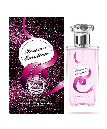Hybrid & Company Women Forever Emotion Pour Femme Eau De Parfum Vaporisateur Natural Spray 3.4 Fl Oz