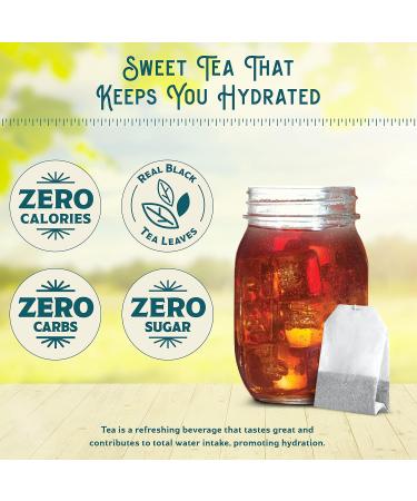 Southern Breeze Cold Brew Sweet Tea Variety Pack - 20 Individually Wrapped Tea Bags, Zero Carbs, Zero Sugar - Pack of 8 - Buy Online on GoSupps.com