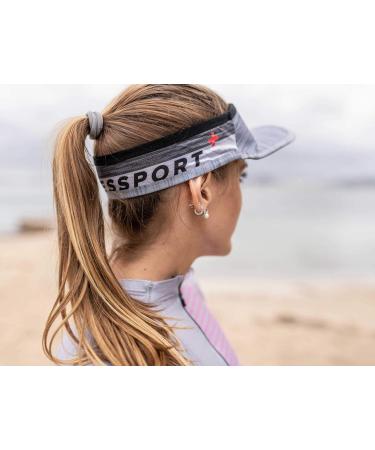 Buy COMPRESSPORT Ultralight Running Visor - One Size Grey | Lightweight Breathable & Perfect for Runners | International Shipping Available - Buy Online on GoSupps.com