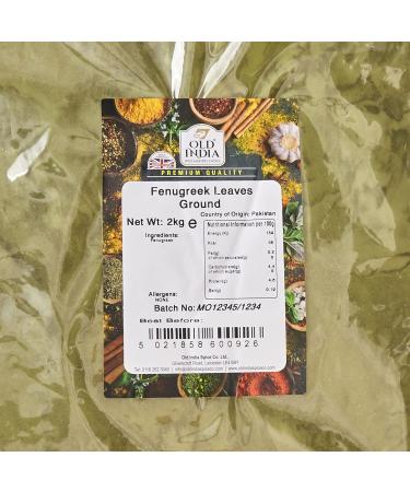 Old India Fenugreek Leaves Ground 2kg - Authentic Flavor Enhancer (Pack of 1) - Buy Online on GoSupps.com