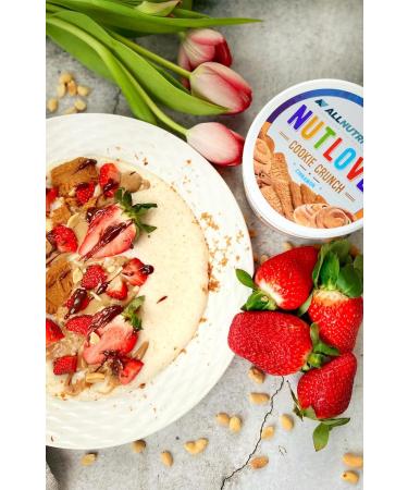 All-Nutrition Nutlove Cinnamon Cookie Crunch - Sugar-Free Biscuit Spread (500g) | Healthy Low-Calorie Snacks - Buy Online on GoSupps.com