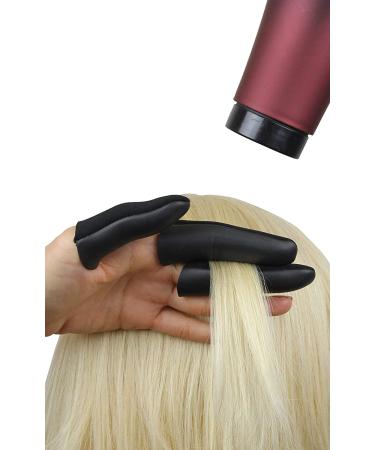 JATAI Heat Shield - Professional Finger Protection Guards for Styling Tools - 3pc Set (S/M) Black - Buy Online on GoSupps.com