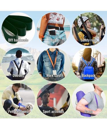 1 Inch Grosun Nylon Webbing Strap for Backpacks, DIY Crafting, Luggage - 12 Colors Available - Buy Online on GoSupps.com