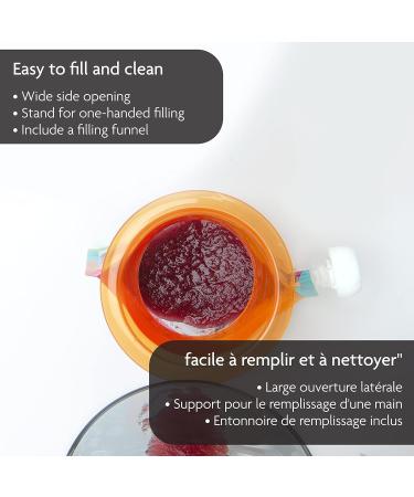 Baby Brezza Reusable Easy-Fill Pouch System - Buy Online on GoSupps.com