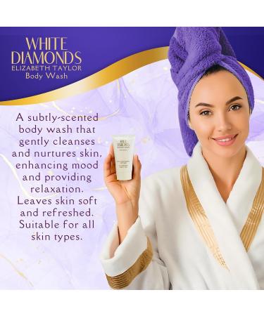 Elizabeth Taylor White Diamonds Perfume for Women Gift Set - 4 PC 1.7 Fl. oz 1.7 Fl Oz (Pack of 4) - Buy Online on GoSupps.com
