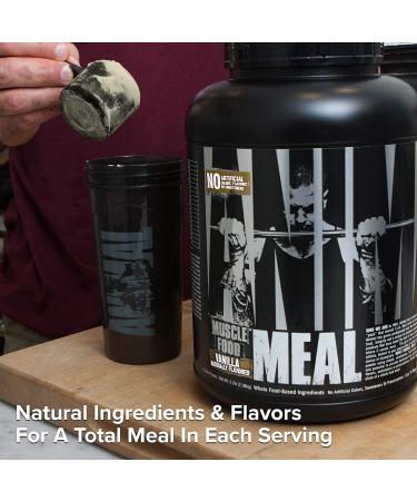 Animal Meal - All Natural High Calorie Meal Shake - Egg Whites  Beef Protein  Pea Protein  Vanilla Vanilla 5.3 Pound (Pack of 1) - Buy Online on GoSupps.com