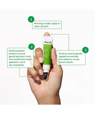 Murad Resurgence Targeted Wrinkle Corrector - Hyaluronic Acid Anti-Aging Cream - 0.5 Fl Oz - Buy Online on GoSupps.com