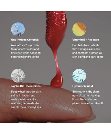 POUND CAKE Cake Theory: Lip Tone Equalizing Oil | For Balanced Lip Color | Hydrating and High-Shine Blurring Lip Oil with Purple Brown Tint | Clean Vegan and Moisturizing Formula 0.23 oz Browning - Buy Online on GoSupps.com